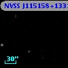 NVSS J115158+133144