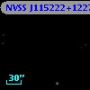 NVSS J115222+122757