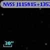 NVSS J115815+135251