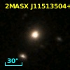 2MASX J11513504+0845083