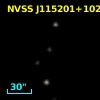 NVSS J115201+102323