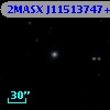 2MASX J11513747+1018173
