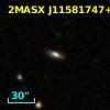 2MASX J11581747+0904279