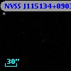 NVSS J115134+090305