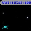 NVSS J115215+100509