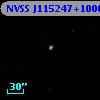 NVSS J115247+100042