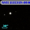 NVSS J115319+084005