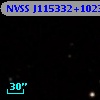 NVSS J115332+102304