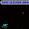 NVSS J115439+084435