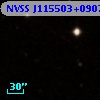 NVSS J115503+090715