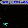 NVSS J115757+090626