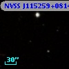 NVSS J115259+081443