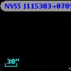 NVSS J115303+070548