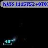 NVSS J115752+070759