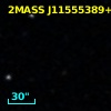 2MASS J11555389+0559577