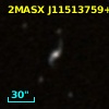 2MASX J11513759+0348106