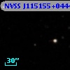 NVSS J115155+044432