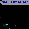 NVSS J115256+052834