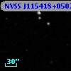 NVSS J115418+050257