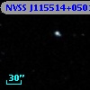 NVSS J115514+050128