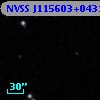 NVSS J115603+043140
