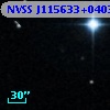 NVSS J115633+040303