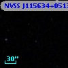 NVSS J115634+051348