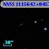 NVSS J115642+045746
