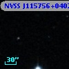 NVSS J115756+040205