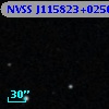 NVSS J115823+025633