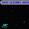 NVSS J115902+042647