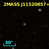 2MASS J11520857+0428565