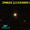 2MASX J11555805+0153404