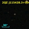 2QZ J115428.3+004115