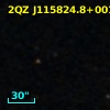 2QZ J115824.8+001822