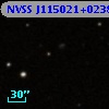 NVSS J115021+023815