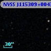 NVSS J115309+004358