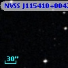 NVSS J115410+004207