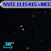 NVSS J115415+003226