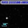 NVSS J115500+005620