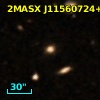 2MASX J11560724+0205108