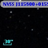 NVSS J115800+015930
