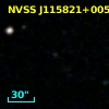 NVSS J115821+005709
