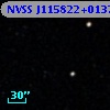 NVSS J115822+013751