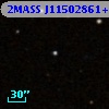 2MASS J11502861+0038118
