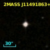 2MASS J11491863+0014255