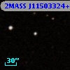 2MASS J11503324+0007483