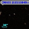 2MASS J11511049+0003540