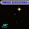 2MASS J11513183+0006404