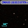 2MASS J11521779+0012445